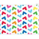 Rainbow Hearts Folded Note Cards Image 2 of 3